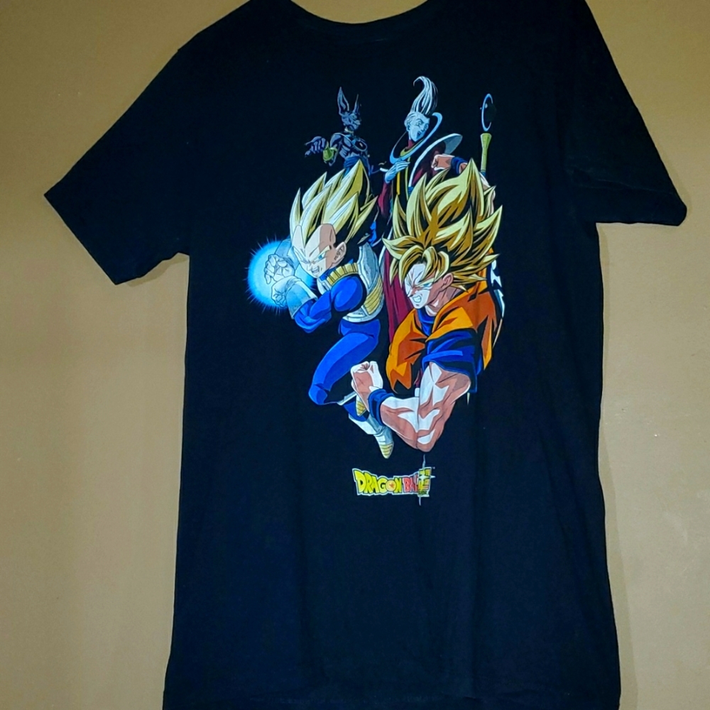 Dragon Ball Z Anime Cartoon Character Graphic Tee Size:Medium